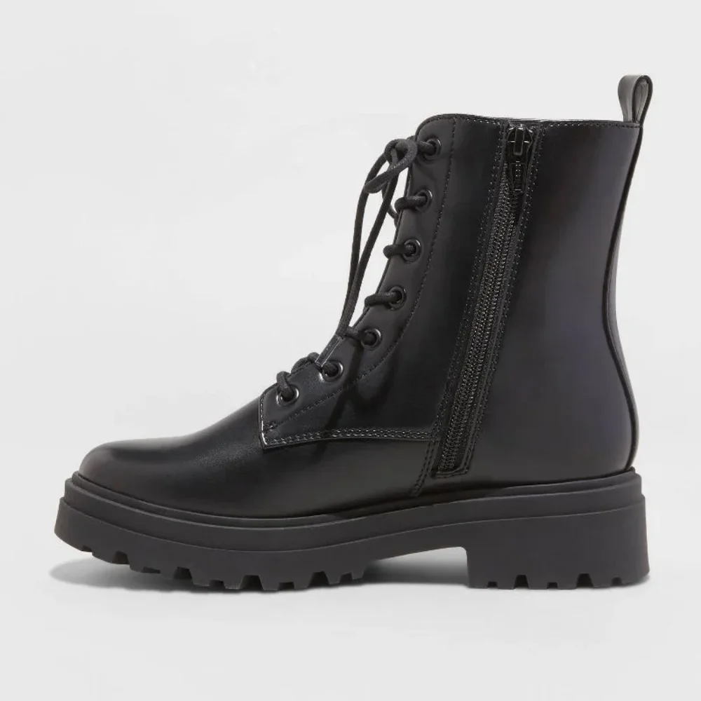 A NEW DAY Bridget Combat Boots - Picture 4 of 8